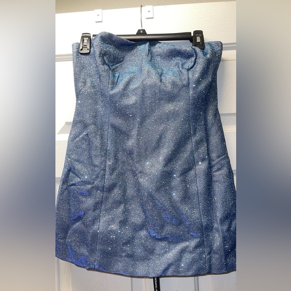 SLA BLUE PETITE CAMILLE DRESS SOLD OUT NEVER WORN - Picture 2 of 4